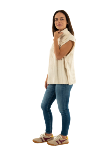 Pull hiver only jeanett birch melange
