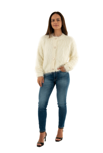 Gilets cardigans molly bracken la1818dh ecru