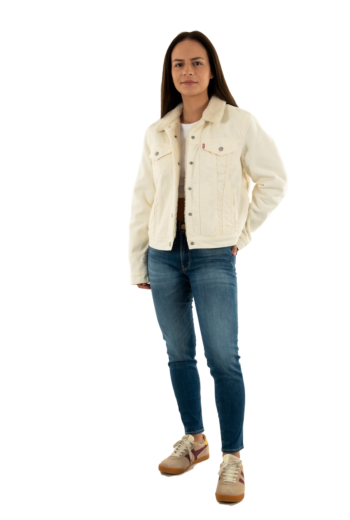 Blousons et vestes levi's® 36136 original sherpa trucker 0124 egret