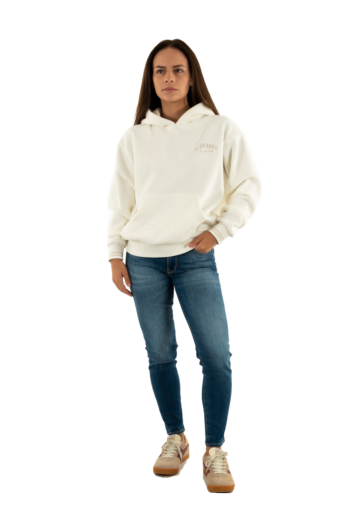 Sweat superdry country club velour 71d off white