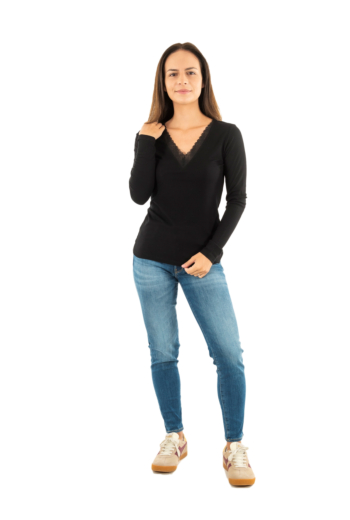 Tee shirt manches longues lola espeleta ts310w25 002 black