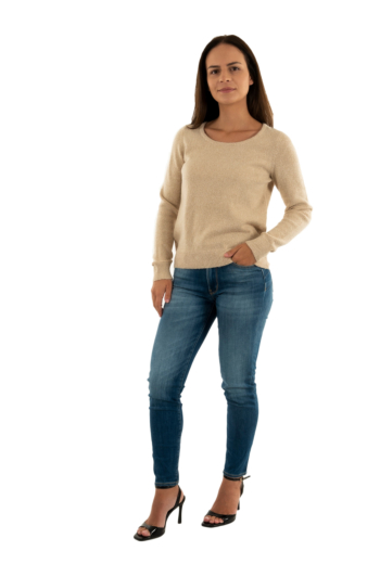 Pull hiver yes zee m058  bt00 222 beige