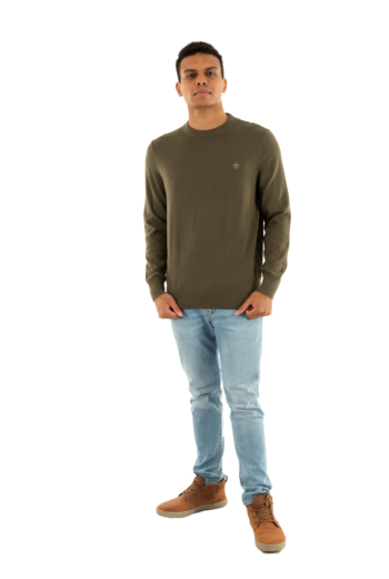 Sweat timberland williams river crew a581 leaf green