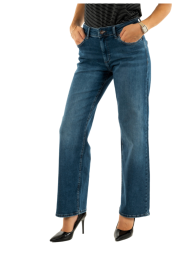 Jeans only blush mid dark blue denim
