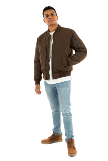 Blousons et vestes bombers original original brown