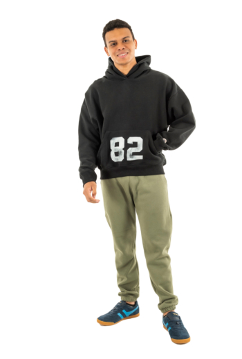 Sweat sweet pants print 82 black