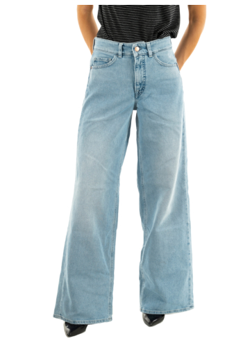 Jeans salsa faith wide leg 851 light wash