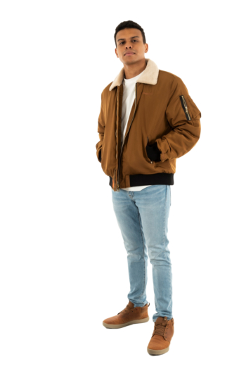 Blousons et vestes bombers original versmold camel