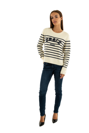 Pull hiver grace & mila sardaigne ecru