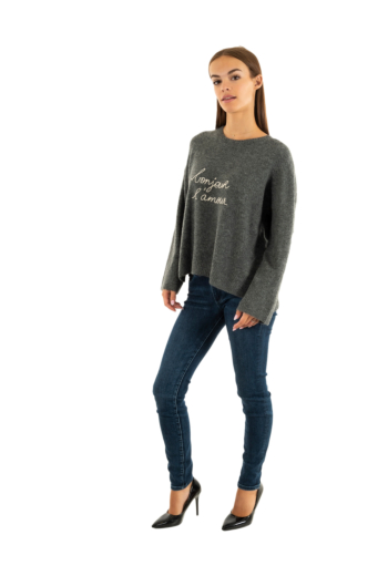 Pull hiver grace & mila saints anthracite