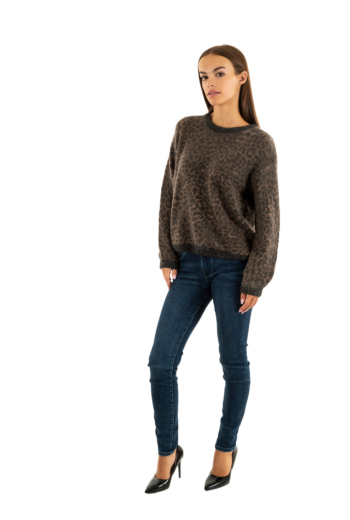 Pull hiver grace & mila santigold leopard