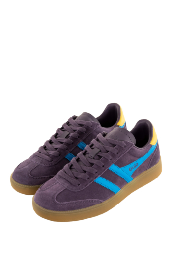 Baskets basses gola viper trainer plum/pacific/pollen/gum