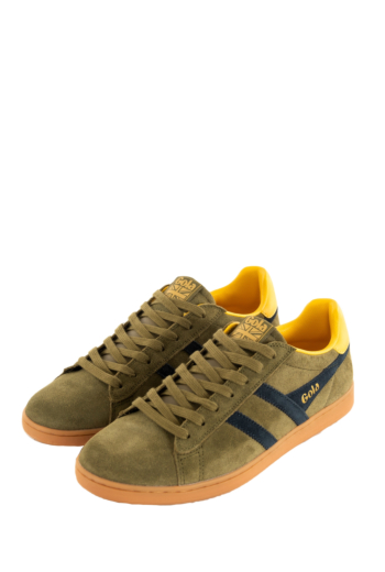 Baskets basses gola equipe ll khaki/navy/sun