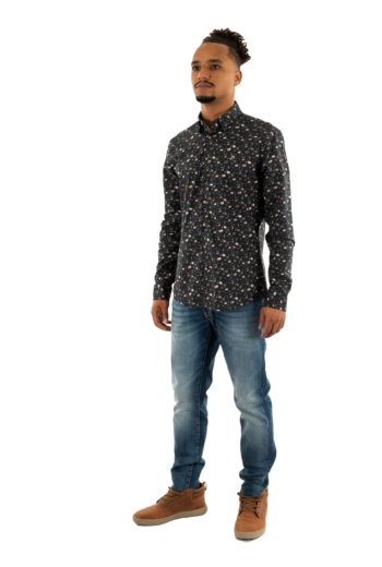 Chemise Benson & Cherry lotus marine