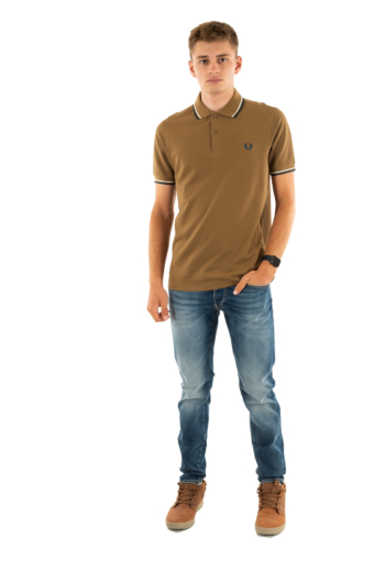 Polos fred perry mm3600 z60 shdstn/ecr/dkpet