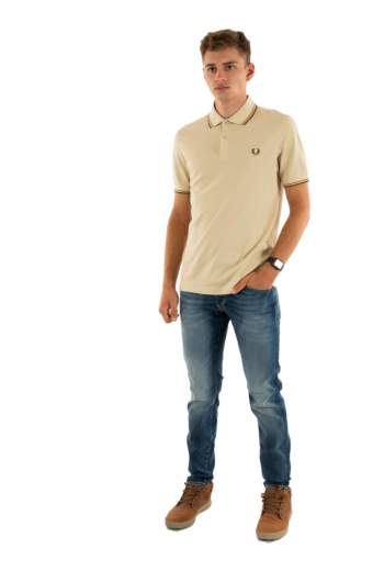 Polos fred perry mm3600 z53 oat/wrmst/shdsto