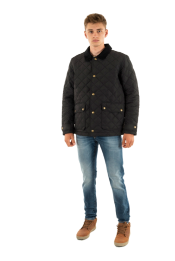 Blousons et vestes superdry quilted estate coach 9kk meteorite black