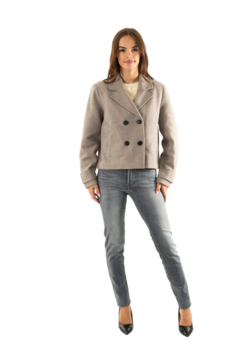 Blousons et vestes only freja mocha meringue melange