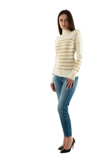 Pull hiver lola casademunt lf2511008 10m crudo-metal