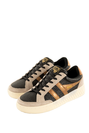 Baskets basses gola superslam blaze ii trainer bt black/bronze