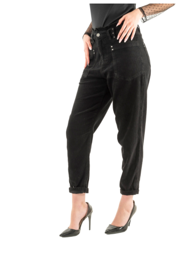 Pantalons freeman t. porter joyce veluto velu 12 black