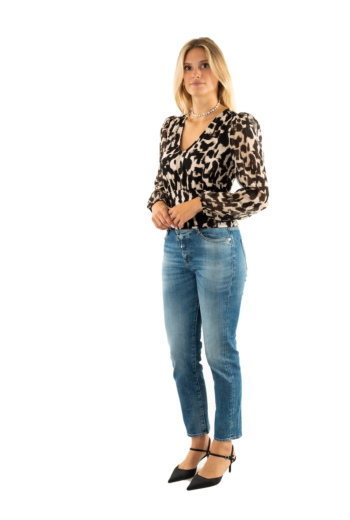 Tee shirt manches longues morgan 252-trita multico