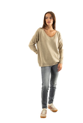Pull hiver please m49778959 1812 nocciola