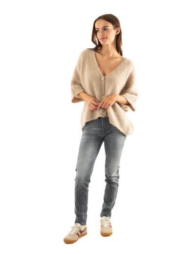 Gilets cardigans please m7347 1170 beige
