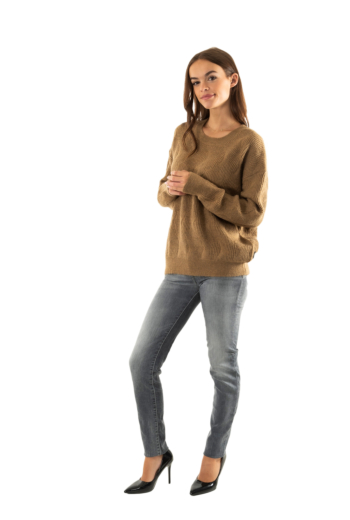 Pull hiver Le Temps Des Cerises zelena 8565 cocoa