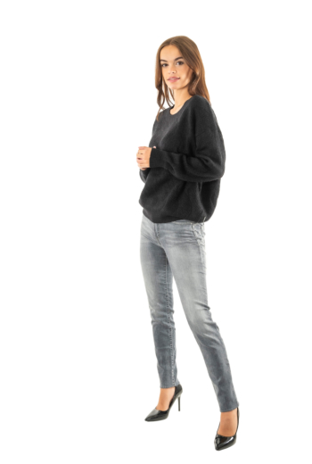 Pull hiver Le Temps Des Cerises zelena 0001 black