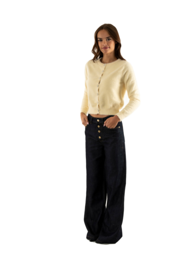 Gilets cardigans molly bracken la1825dn ecru