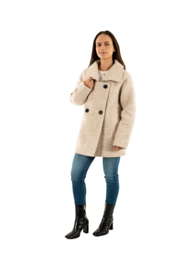 Manteaux Le Temps Des Cerises etan 1087 beige melange