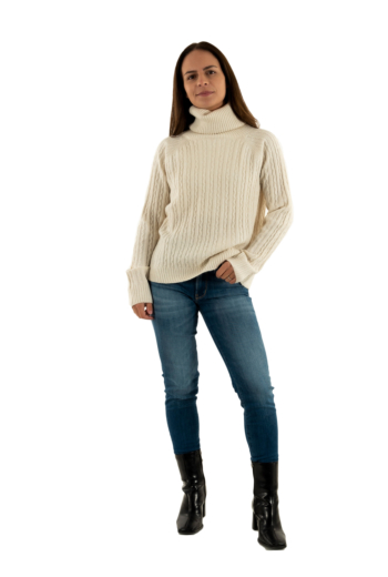 Pull hiver molly bracken bt202dh ecru