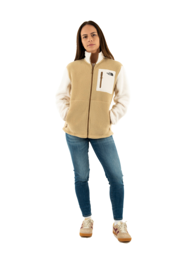 Gilets cardigans the north face yumiori 3cg khaki stone/white dune/