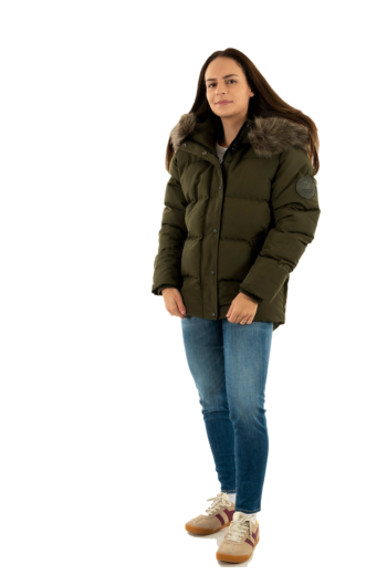 Doudounes superdry everest 5 baffle d8b army khaki green