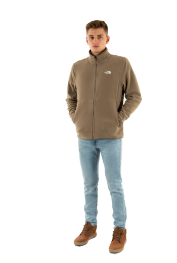 Sweat the north face glacier fleece bow mocha brown