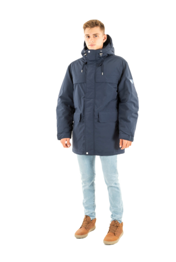 Blousons et vestes tommy jeans city ready c1g dark night navy