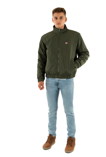 Blousons et vestes tommy jeans essential padded mrh pewter green