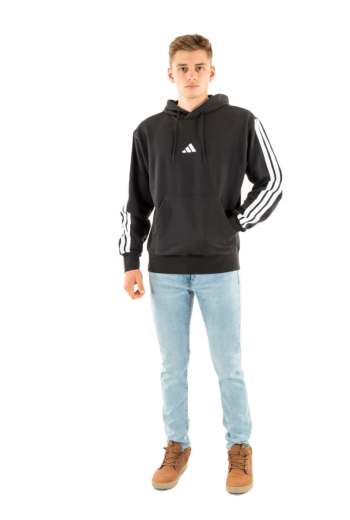 Sweat adidas sportswear m 3s fl hd noir/blanc