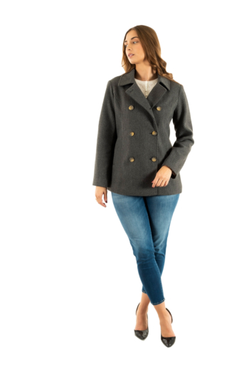 Manteaux only blake dark grey melange