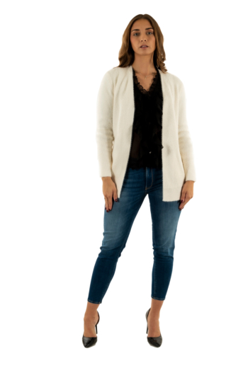 Gilets cardigans morgan 222-mlouis ivoire