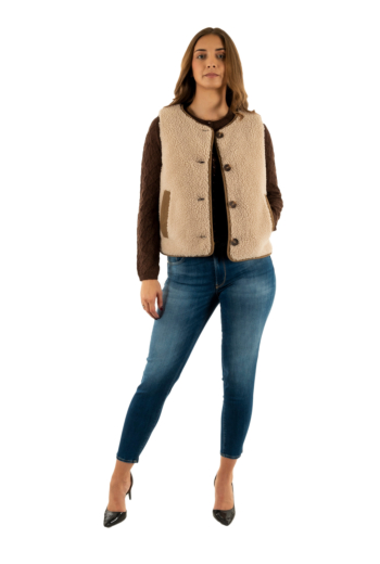 Gilets sans manche barbour luciana be11 natural