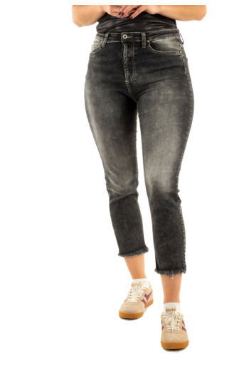 Pantalons please p6aj 1970 nero denim