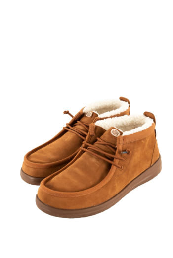 Chaussures bateau hey dude wallyb mid gripr warmth 255 brown