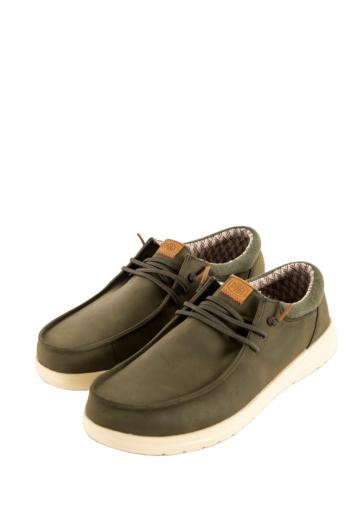 Chaussures bateau hey dude paul classic 337 olive