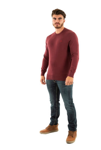 Sweat timberland williams river crew 648 burgundy