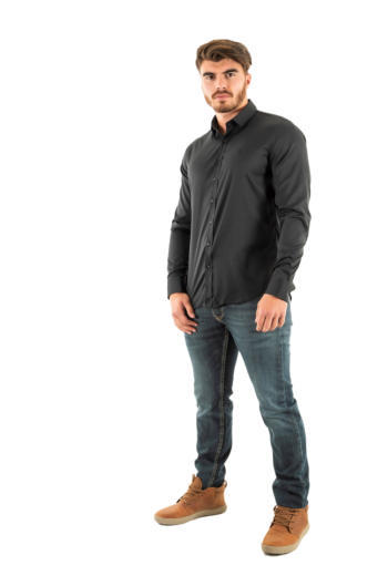 Chemise Benson & Cherry classic noir