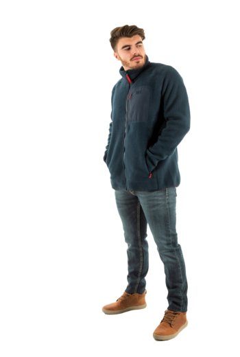 Blousons et vestes helly hansen panorama pile block 598 navy