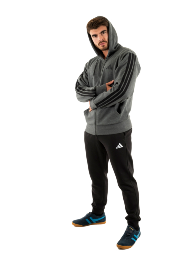 Blousons et vestes adidas sportswear m 3s fl fz hd brgrfo/noir