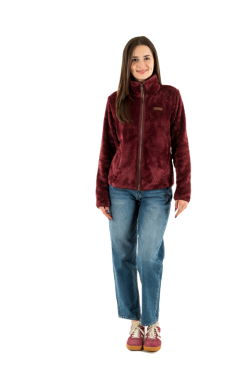Gilets cardigans columbia fire side™ ii sherpa fz 623 rich wine